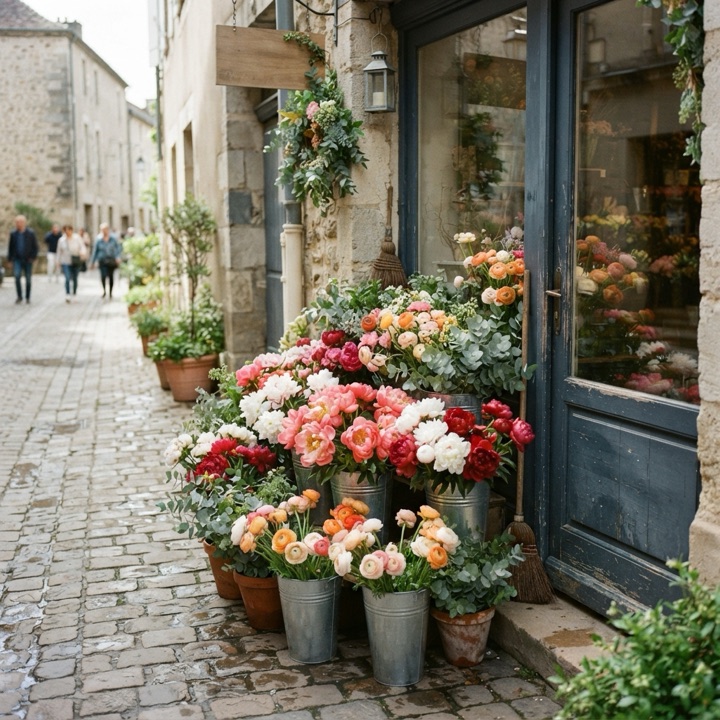 Sample florist post image, generated in posthell