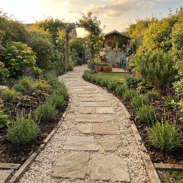 Sample landscaping post image, generated in posthell